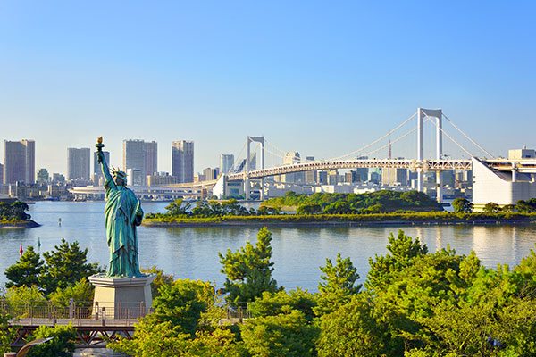 Yokohama Bay area